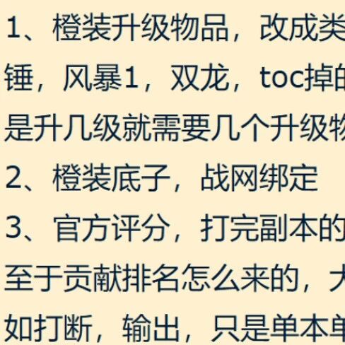 装备评分融合橙装特效？P5必涨装备清单曝光