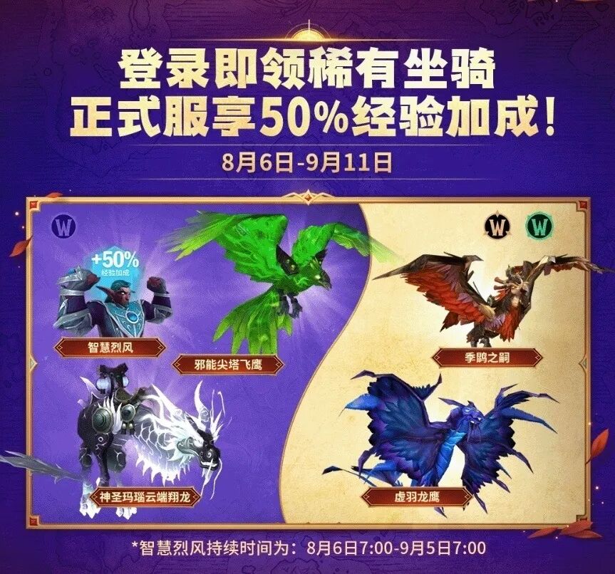 魔兽世界国服21周年庆:免费稀有坐骑与600万现金豪礼上线