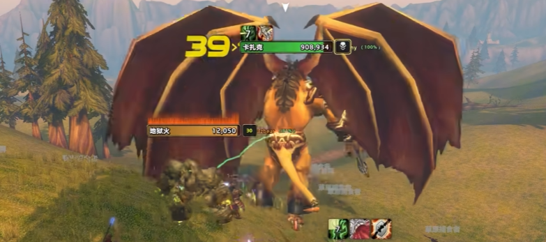 魔兽世界无限服压力测试收官：小怪掉MC紫装，世界BOSS围攻新手村